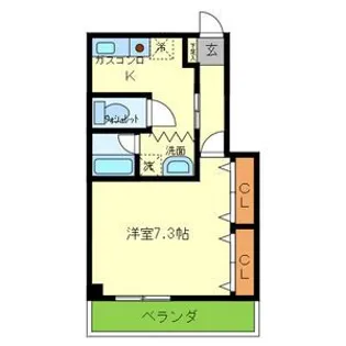 ブリエ セゾン【2階】の間取り