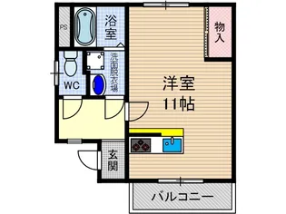 イーグルキューブ【2階】の間取り