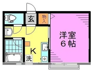 やよい【2階】の間取り
