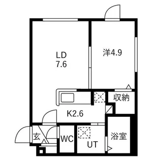 retleve(リトリーヴ)【4階】の間取り