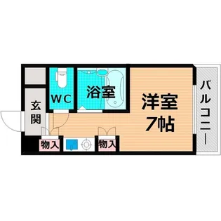 インターナショナル関目【6階】の間取り