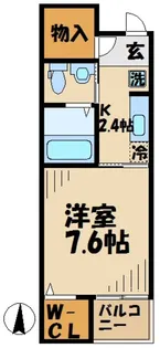 M’s(エムズ)【3階】の間取り