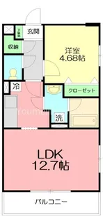 コーリング【2階】の間取り