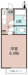 メゾン・ド・パステル【2階】の間取り