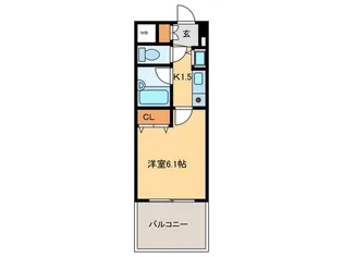 ライオンズマンション天神西【1階】の間取り