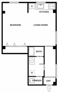 MAISON MINAMIAOYAMA【1階】の間取り