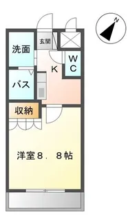 セレージ【1階】の間取り