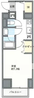 コンフォート六町【6階】の間取り