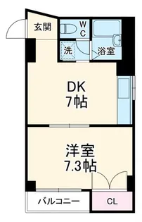 Route16 Seiwa【2階】の間取り
