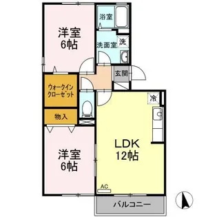 シャルマン A【3階】の間取り