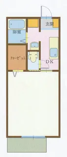 れもんハイツB【2階】の間取り