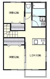 コーラルガーデン西所沢【2階】の間取り