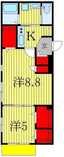 ステラルーチェ【1階】の間取り