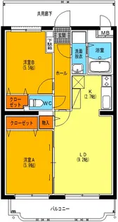 ユーミーSAUNII【3階】の間取り