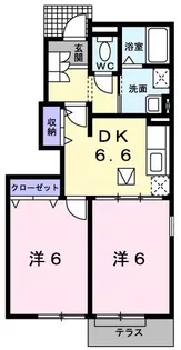 ブリッサ・M・II【1階】の間取り