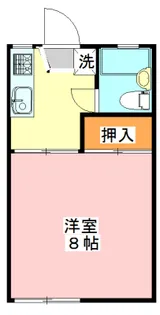 カーサ吉敷【1階】の間取り