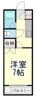 サンパティークヴェール【5階】の間取り
