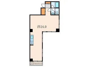 第三長門ビル【8階】の間取り