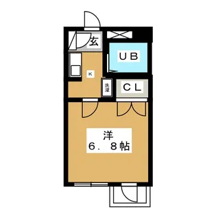ピアコート大倉山【2階】の間取り