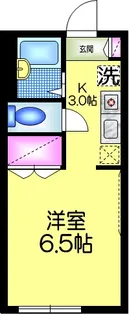 メゾンビフォア【1階】の間取り