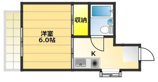 メゾン荒井【5階】の間取り