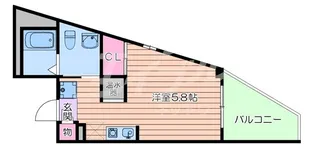 ウインズコートIII【2階】の間取り