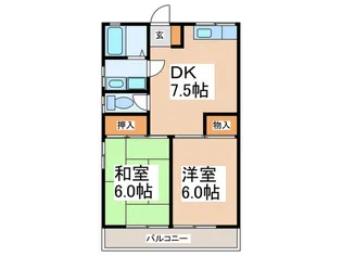 MTハイム【2階】の間取り