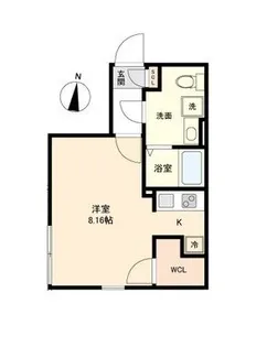 Branche桜山Chambre(ブランシェサクラヤマシャンブル)【2階】の間取り