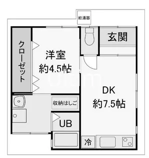 京都府京都市東山区小松町【一戸建】の間取り
