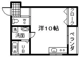 Fテラス南上町駅前【2階】の間取り