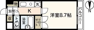 3rd IKEMOTO【4階】の間取り