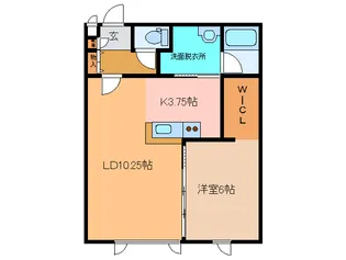 ラミアール弥生通【3階】の間取り