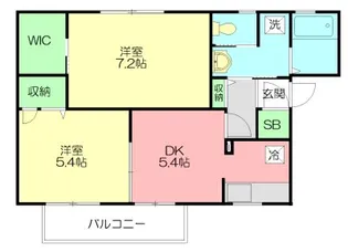 神奈川県小田原市小台【アパート】の間取り