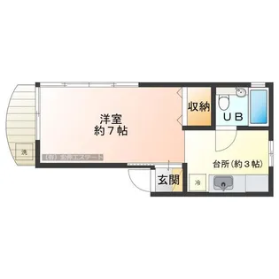 東京都世田谷区代沢4【アパート】の間取り