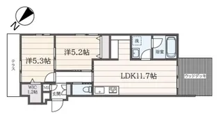 神奈川県横浜市緑区長津田5【マンション】の間取り