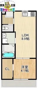 MODERN PALAZZO グランM【2階】の間取り