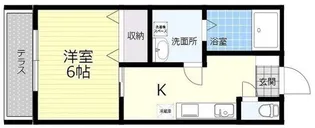 エーデルハイム2【1階】の間取り