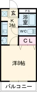 イーグルプレイス【3階】の間取り