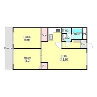 厚木参番館【1階】の間取り