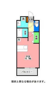 セ・ラヴィ古国府【2階】の間取り