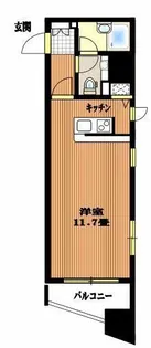 グラーサ東京イースト【2階】の間取り