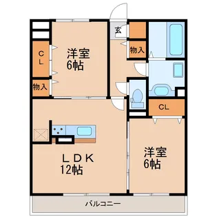 マルキューマウンテン【1階】の間取り
