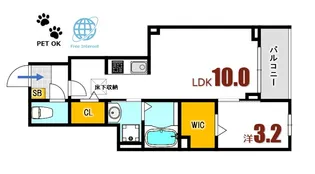 L’hiver【1階】の間取り