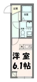 埼玉県春日部市備後西4【アパート】の間取り
