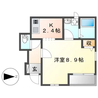 カーラ【1階】の間取り