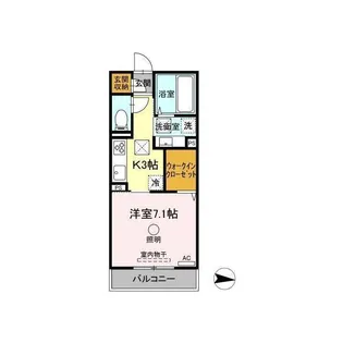 インペリアルコート【1階】の間取り