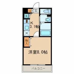 サンメゾン【3階】の間取り