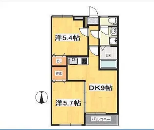 東京都練馬区大泉町3【アパート】の間取り