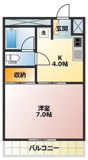 バロンハイツ板橋【4階】の間取り