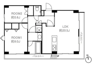 貴島ビル【3階】の間取り